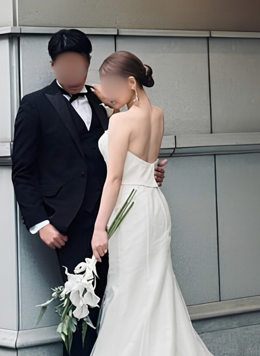 結婚式当日の花嫁さん 2