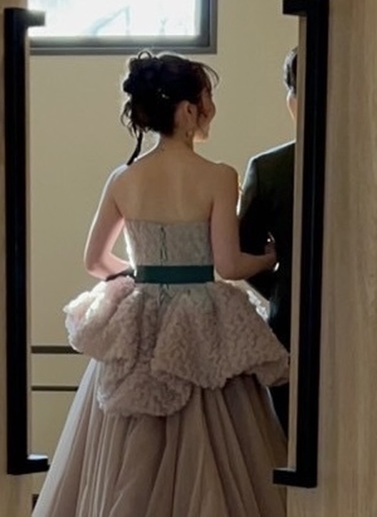結婚式当日の花嫁さん 3