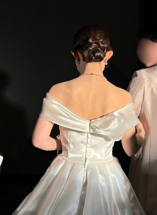結婚式当日の花嫁さん 4
