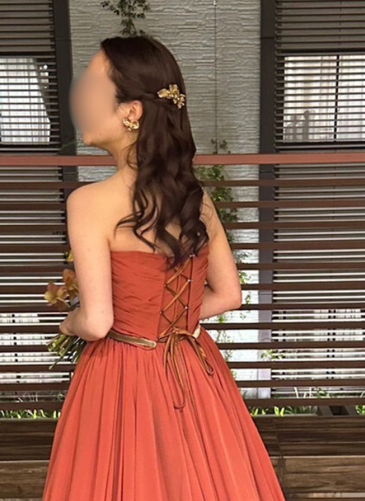 結婚式当日の花嫁さん 9